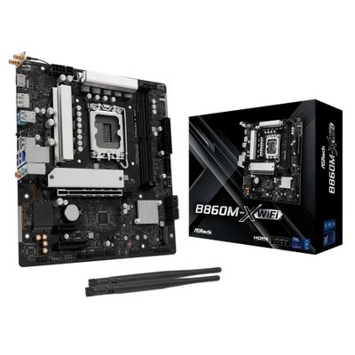 ASRock B860M-X WiFI - motherboard - micro ATX - LGA1851 Socket - B860_thumb