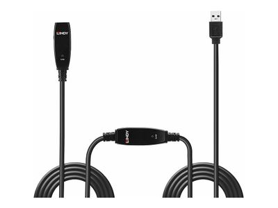 Cable Lindy USB 3.0 Extension Slim 15m Black_4