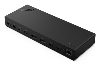 Lenovo ThinkPad USB4 Smart Dock 5500 with 135W Adapter Kabelgebunden Schwarz_7
