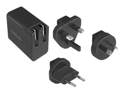 LogiLink USB Travel Charger power adapter - USB - 10.5 Watt_5
