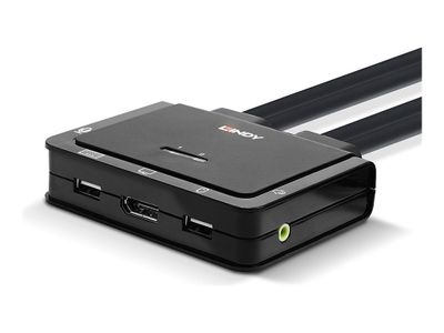 Switch Lindy 2-Port DP 1.2 USB-C KVM_thumb