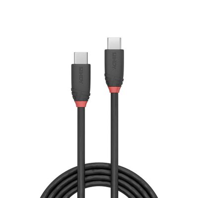 Lindy 36907 USB Kabel USB 3.2 Gen 1 (3.1 Gen 1) 1,5 m USB C 10 Gbit/s Schwarz_2