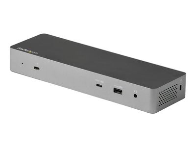 StarTech.com Thunderbolt 3 Dock mit USB-C Host-Kompatibilität - Dual 4K 60Hz DisplayPort 1.4 oder Dual HDMI Monitore - Single 8K - TB3/USB-C Laptop Docking Station - 96W PD, 5xUSB - 10 Gbit/s (TB3CDK2DHUE) - Dockingstation - USB-C 3.2 Gen 2 / Thunderbolt_2