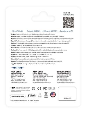 Patriot SSD P400 V4 - 2 TB - M.2 2280 - PCIe 4.0 x4 NVMe_5