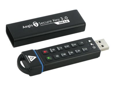 Apricorn Aegis Secure Key 3.0 - USB-Flash-Laufwerk - 60 GB_2