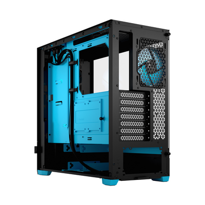 Fractal PC-Gehäuse Design Pop Air Tower - Midi Tower - Schwarz/Cyan_2