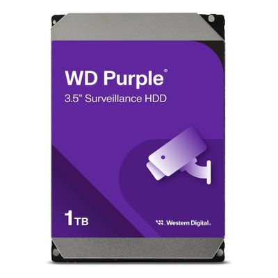 Western Digital Purple Interne Festplatte 1 TB 5400 RPM 64 MB 3.5" Serial ATA III_thumb