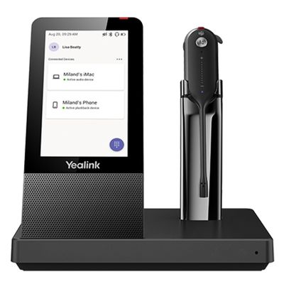 Yealink Kabelloses DECT Headset WH67 mit UC-Workstation_thumb