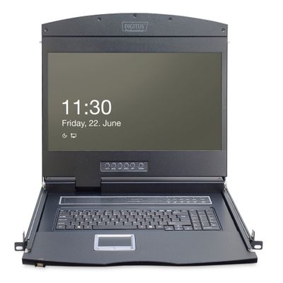 KVM Konsole 19" Digitus 8-Port VGA CH black_2