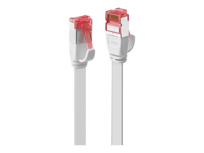 Cable Lindy Cat.6 U/UTP Flachband 2m White_thumb