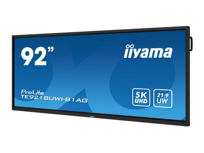 iiyama ProLite TE9218UWI-B1AG 234 cm (92") Klasse (232.5 cm (91.5") sichtbar) LCD-Display mit LED-Hintergrundbeleuchtung - 5K - für Digital Signage / interaktive Kommunikation_2
