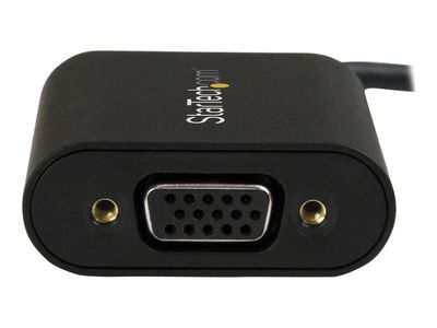 StarTech.com USB-C to VGA Adapter - 1920x1200 - USB C Adapter - USB Type C to VGA Monitor / Projector Adapter (CDP2VGASA) - external video adapter_7