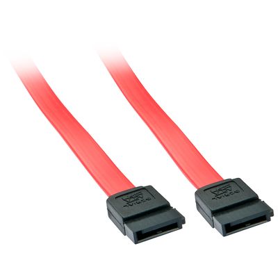 Lindy 33324 SATA-Kabel 0,5 m Schwarz, Rot_thumb