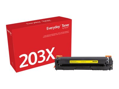 Xerox Tonerpatrone Everyday kompatibel mit HP 202X (CF542X/CRG-054HY) - Gelb_2