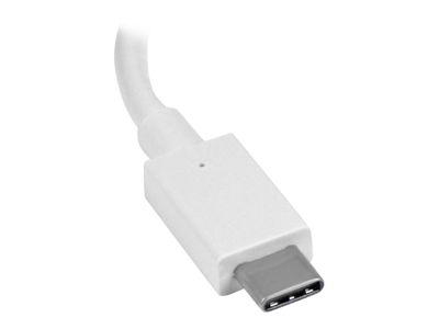 StarTech.com USB-C auf HDMI Adapter - Thunderbolt 3 kompatibel - Weiß - 4K 30Hz - externer Videoadapter - weiß_2