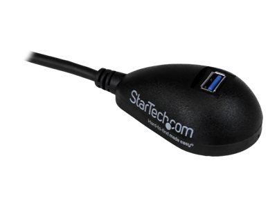 StarTech.com 5ft SuperSpeed USB 3.0 Extension Cable for Desktop - STP - USB-A Male to USB-A Female Cable for Computer - Black (USB3SEXT5DKB) - USB extension cable - USB Type A to USB Type A - 1.5 m_3