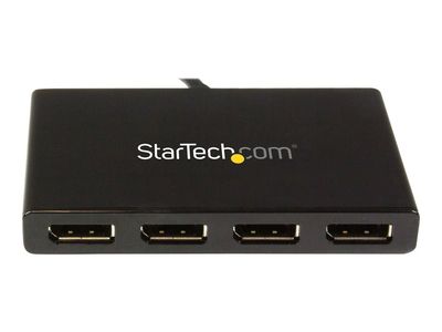 StarTech.com 4-Port Multi Monitor Adapter - DisplayPort 1.2 MST-Hub - 4x 1080p - DisplayPort Video-Splitter für erweiterte Desktop-Modi auf Windows-PCs - DP zu Quad DP-Monitoren (MSTDP124DP) - Video-Verteiler - 4 Anschlüsse_6