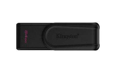 Kingston Technology DataTraveler 64GB Portable USB 3.2 Gen 1 Exodia S (Black/Black)_thumb