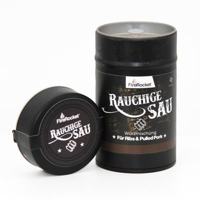 FireRocket 180g Dose Rauchige Sau Gewürzmischung Rippchen & Pulled Pork_4