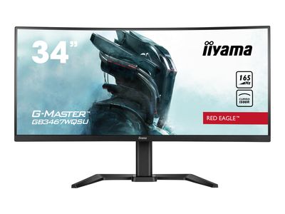 Iiyama Curved Monitor G-Master GB3467WQSU-B5 - 86.4 cm (34") - 3440 x 1440 WQHD_2