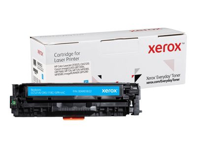 Xerox toner cartridge Everyday compatible with HP 304A (CC531A / CRG-118C / GPR-44C) - Cyan_1