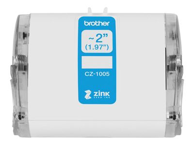Brother Continuous Labels CZ-1005 - 50 mm x 5 m - White_3