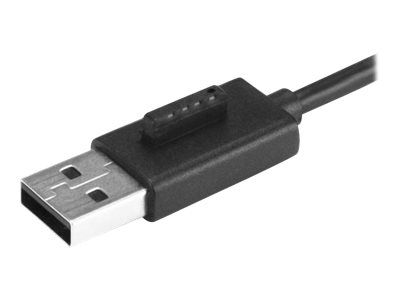 StarTech.com Mobiler 4-Port-USB 2.0-Hub mit integriertem Kabel - Kompakter Mini USB Hub - Hub - 4 Anschlüsse_5