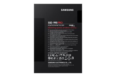 Samsung SSD 990 PRO MZ-V9P4T0BW - 4 TB - M.2 2280 - PCIe 4.0 x4 NVMe_6