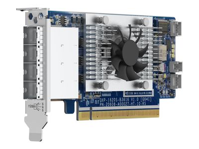 QNAP QXP-1620S-B3616W - storage controller - SATA 6Gb/s / SAS 12Gb/s / PCIe - PCIe 3.0 x16_3