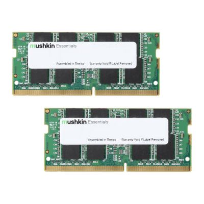 Mushkin Essentials - DDR4 - kit - 16 GB: 2 x 8 GB - SO-DIMM 260-pin - 2400 MHz / PC4-19200 - unbuffered_thumb