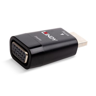 Lindy 38194 Kabeladapter HDMI Type A (Standard) VGA Schwarz_thumb