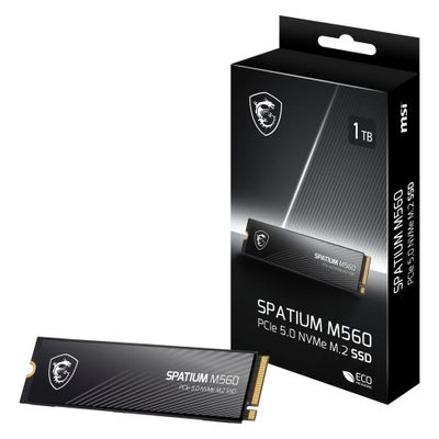 MSI SPATIUM M560 - SSD - 1 TB - PCI Express 5.0 x4 (NVMe)_3