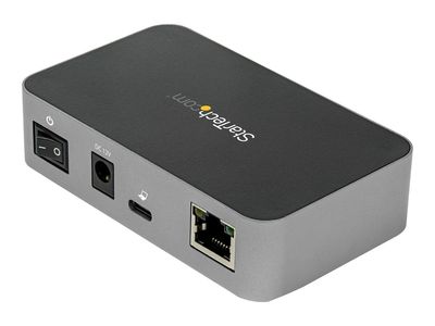 StarTech.com HB31C2A1CGS 3-Port-USB-C-Hub (LAN-Hub, 10 Gbit/s, 2x USB-A und 1x USB-C, 1m Hostkabel, powered, mit Netzteil) - Hub - 3 Anschlüsse_3