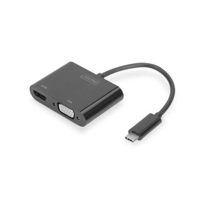 DIGITUS externer Videoadapter - USB-C/HDMI/VGA_thumb