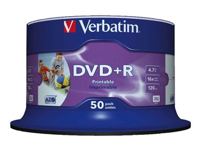 Verbatim - DVD+R x 50 - 4.7 GB - Speichermedium_thumb