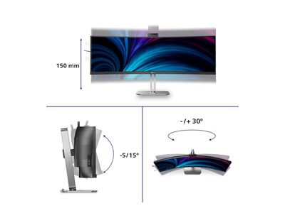 Philips Curved LED-Monitor 5000 Series 49B2U5900CH - 124 cm (48.8") - 5120 x 1440 QHD_5