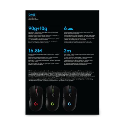 Logitech Maus G403 Hero - Schwarz_15