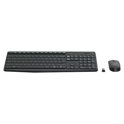 Logitech Tastatur und Maus Set MK235 - Grau_3