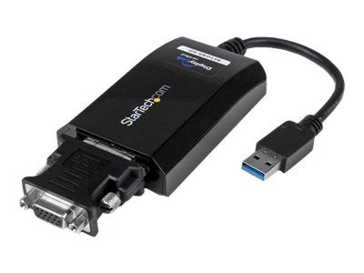 StarTech.com USB 3.0 to DVI / VGA Adapter - 2048x1152 - External Video & Graphics Card - Dual Monitor Display Adapter Cable - Supports Mac & Windows (USB32DVIPRO) - USB / DVI adapter - USB Type A to DVI-I - 15.2 cm_4