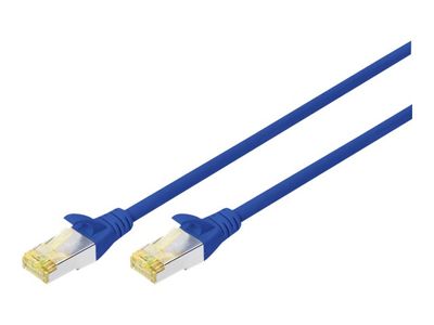 DIGITUS patch cable - 25 cm - blue_1