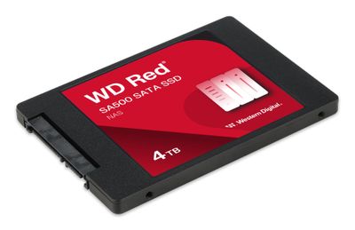 Western Digital Red WD SA500 4 TB 2.5" Serial ATA III 3D NAND_4