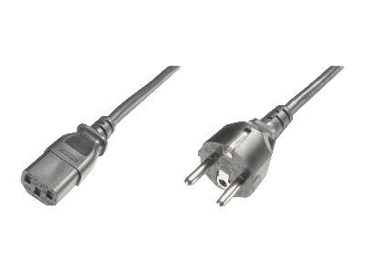 DIGITUS Netzanschlusskabel - CEE 7/7 (Typ-F)(CEE 7/7) Stecker/IEC C13 Buchse - 1.2 m_thumb