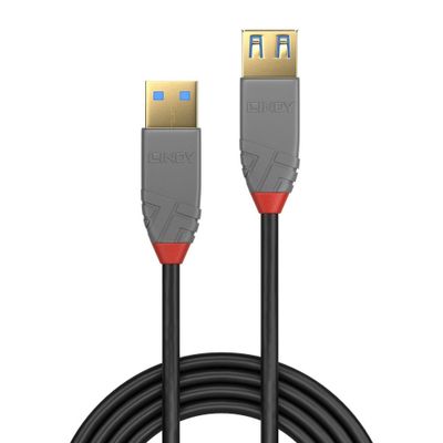 Lindy 1m USB 3.2 Typ A Verlängerungskabel, Anthra Line_2