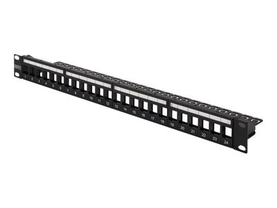 DIGITUS Professional DN-91411-LF - Patchpanel (Blindblech) - 1U - 48.3 cm (19")_thumb