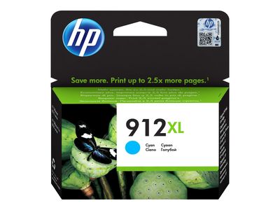 HP 912XL Ink Cartridge - Cyan_thumb