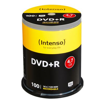Intenso - DVD+R x 100 - 4.7 GB - storage media_1