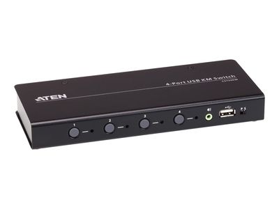 ATEN CS724KM USB Boundless KM Switch - Schalter Tastatur/Maus/USB/Audio - 4 Anschlüsse_3