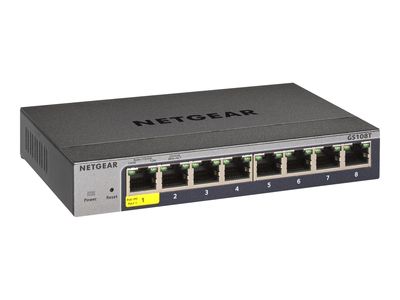 NETGEAR Smart GS108Tv3 - switch - 8 ports - smart_thumb