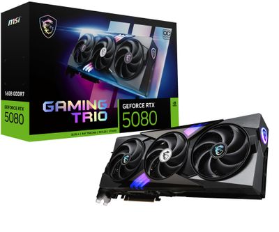 MSI GAMING GEFORCE RTX 5080 16G TRIO OC Grafikkarte NVIDIA 16 GB GDDR7_thumb