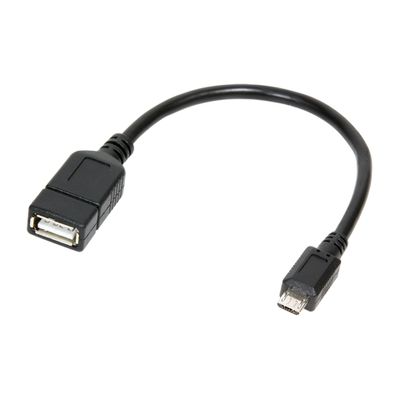 LogiLink USB-Adapter für Smartphones - Micro USB auf USB - 20 cm_thumb